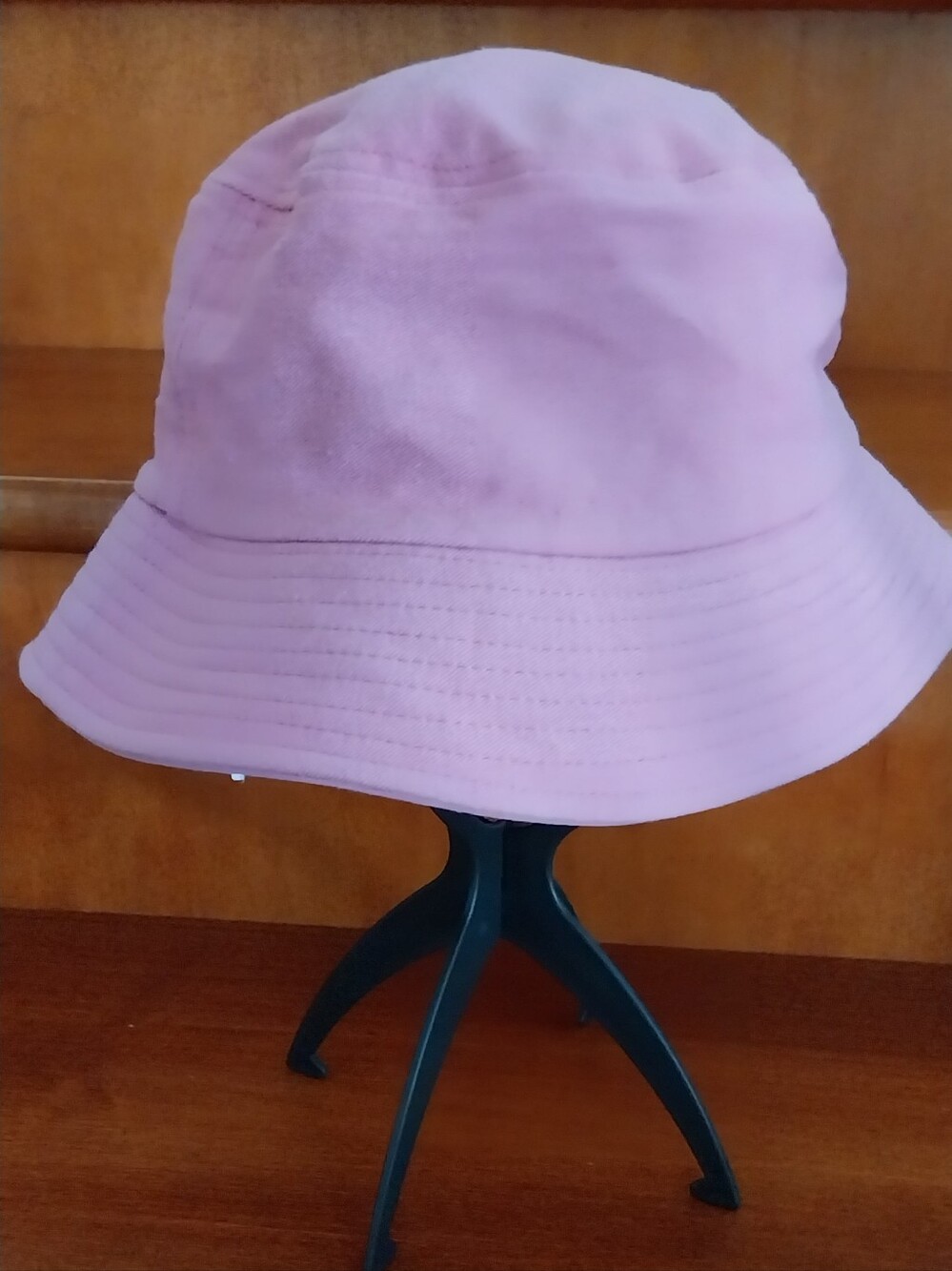Light Pink Cotton Bucket Hat